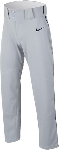 Nike Boy's Vapor Select Piped Baseball Pants S Gray | Navy in Saudi Arabia