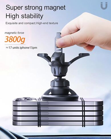 Dodge RAM Phone Holder 2024 Dodge RAM Phone Mount Custom Fit 2019-present（Only Supports 5 and 8.4 inch Screen） Dodge RAM 1500 Accessories Compatible for All Cell Phones in Kuwait