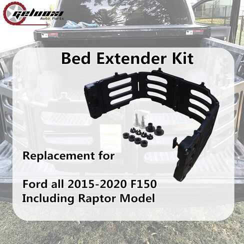 طقم موسع السرير الأسود القابل للتخزين من GELUOXI FL3Z99286A40C لاستبدال Ford F150 2015-2020 بما في ذلك طراز Raptor FL3Z-99286A40-C in Saudi Arabia