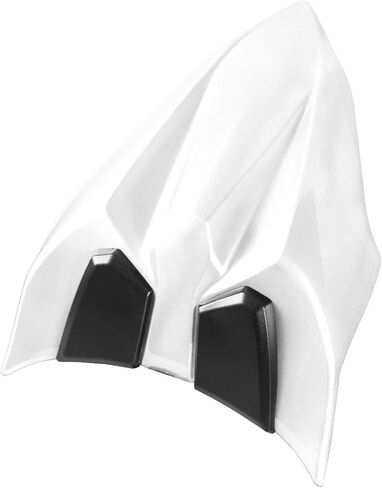 Rear Seat Cover Cowl Passenger Pillion Tail Solo Seat Cowl Fairing Compatible with Z650 NINJA 650 Accessories 2017 2018 2019 2020 2021 2022 2023 2024(White) in Kuwait