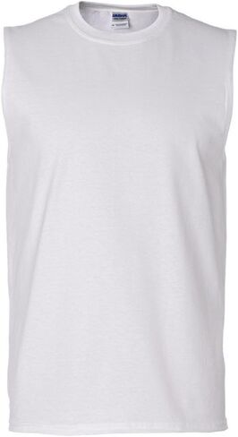 Gildan G270 6.1 oz Ultra Cotton Sleeveless T-Shirt in Saudi Arabia