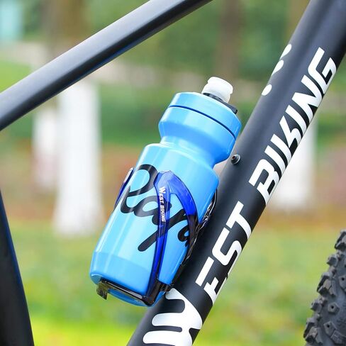 Bike Water Bottle Cage, Durable Ultralight Plastic Water Drink Holder Rack, Lightweight PC Water Bottle Holder for Bicycle, Cycling Bottle Holder Cages for MTB, Road Bike, Mountain Bikes (A) in Kuwait