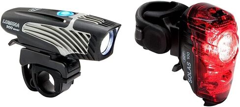 NiteRider Lumina 900 Boost USB قابل لإعادة الشحن MTB Road Commuter LED ضوء الدراجة لومن قوي مقاوم للماء مصباح أمامي للدراجة، ضوء أمامي LED سهل التركيب سلامة ركوب الدراجات in Kuwait