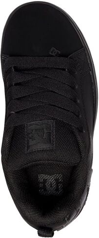 DC Boy's Court Graffik Skate Shoe, Black/White, 7 M US in Saudi Arabia