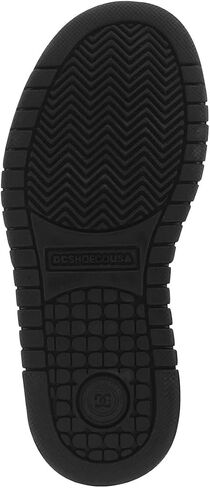 DC Boy's Court Graffik Skate Shoe, Black/White, 7 M US in Saudi Arabia