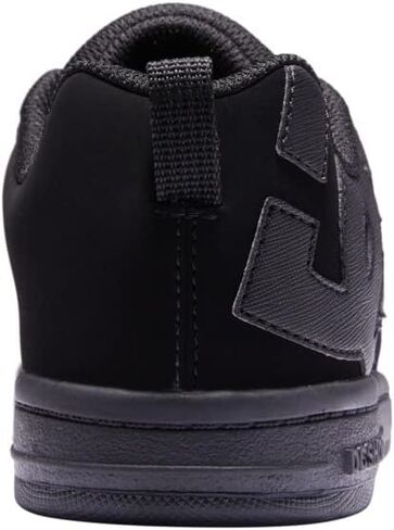 DC Boy's Court Graffik Skate Shoe, Black/White, 7 M US in Saudi Arabia