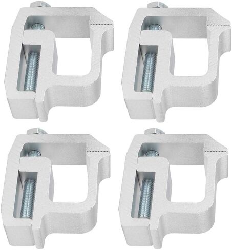 Mounting Clamps Truck Caps Topper Camper Shell Mounting Clamps Powder-Coated Replacement for Chevy Silverado Sierra 1500 2500 3500 Replacement for Toyota Tundra (4 pcs) in Saudi Arabia