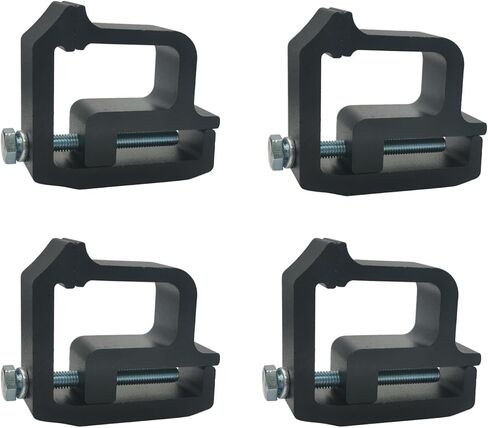 4 قطعة قبعات الشاحنات توبر قذائف التخييم تصاعد المشابك متوافق مع سيلفرادو سييرا 1500 2500 3500 ل دودج داكوتا رام 1500 2500 3500 لفورد F150 F250 in Kuwait