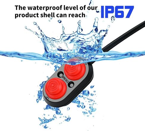 Trim Switch for Boat, Haoguo Tilt Trim Switch with IP67 Waterproof, Suitable for Fishing Boats Yachts Ships in Kuwait