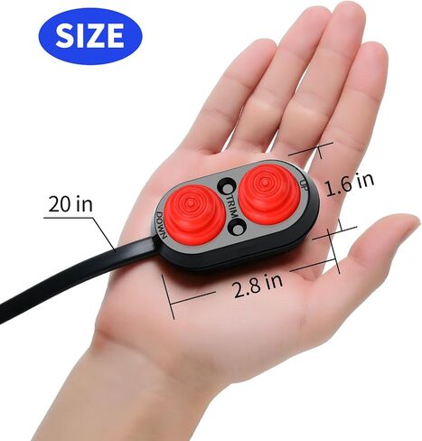 Trim Switch for Boat, Haoguo Tilt Trim Switch with IP67 Waterproof, Suitable for Fishing Boats Yachts Ships in Kuwait