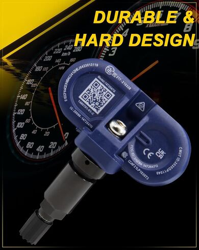 مستشعرات TPMS 149070101C لـ: -Tesla Model 3، Model S، Model Y، Model X، 2021 2022 2023، نظام مراقبة ضغط الإطارات، مستشعرات ضغط الإطارات، مستشعر TPMS، 149070101B (4 قطع) in Saudi Arabia