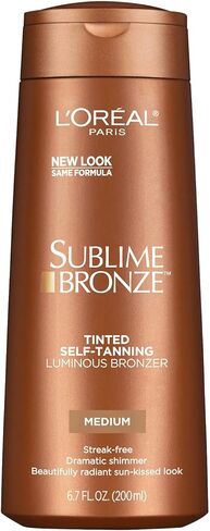 L'Oreal Paris Sublime Bronze Luminous Bronzer Self-Tanning Lotion, 6.7 Ounce (Pack of 3) in Kuwait