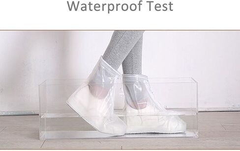 Rain Boot Waterproof Shoes Cover Women Men Kids Reusable Rubber Sole in Saudi Arabia