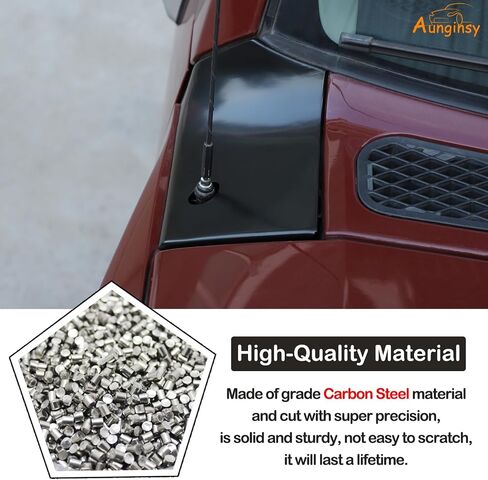 Hood Side Body Armor Outer Cowling Cover Trim Compatible with Toyota FJ Cruiser 2007-2024 Car Hood Left Right Side Body Armor Corner Guard Engine Side Corner Guard Replacement Kit Accessories in Saudi Arabia