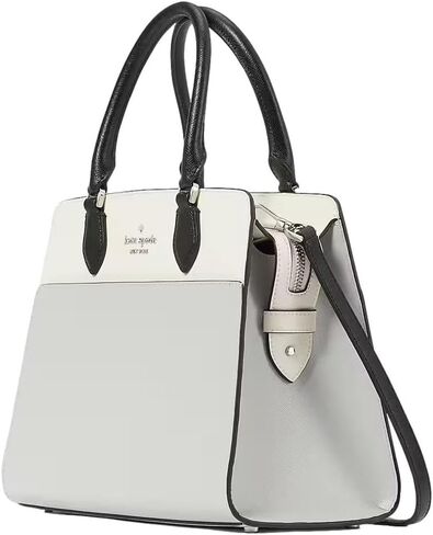 Kate Spade New York Madison Medium Satchel Crossbody Handbag (Black) in Saudi Arabia