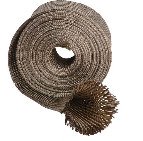 3/4inch-13feet Exhaust Hose Heat Shield Protect Sleeve Roll - Soft, Flexible and Adjustable an Hoses, Shields Oil Tube in Saudi Arabia