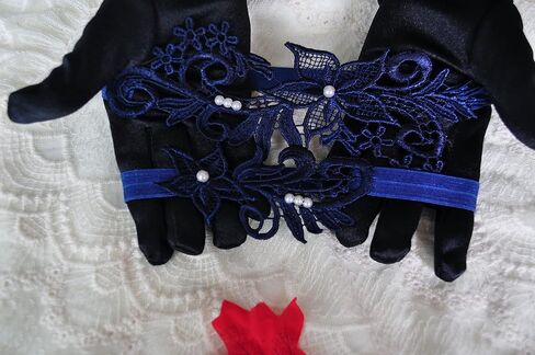 Tranditional Keepsake Toss Garter Wedding Bridal Garter Set Vintage Garter Set in Saudi Arabia