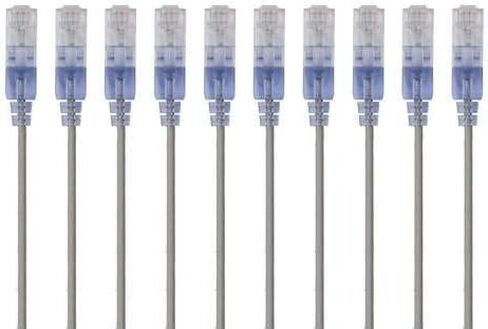 مونو برايس كيبل ايثرنت باتش كات 6 ايه - 7 قدم - ازرق | UTP, 30AWG، 10G، نحاس نقي عاري، RJ45، لكيبل شبكات الكمبيوتر، الشبكة المحلية، المودم، الراوتر- سلسلة سليم رن in Kuwait