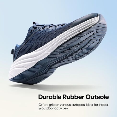 NORTIV 8 Men's Running Walking Tennis Shoes FlexLife Comfortable Cushioning Non-Slip Breathable Athletic Gym Workout Cross Trainer Jogging Sneakers in Saudi Arabia