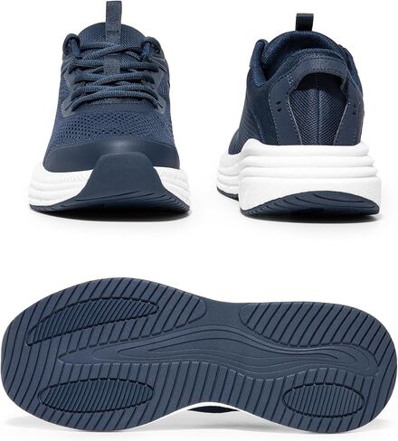 NORTIV 8 Men's Running Walking Tennis Shoes FlexLife Comfortable Cushioning Non-Slip Breathable Athletic Gym Workout Cross Trainer Jogging Sneakers in Saudi Arabia