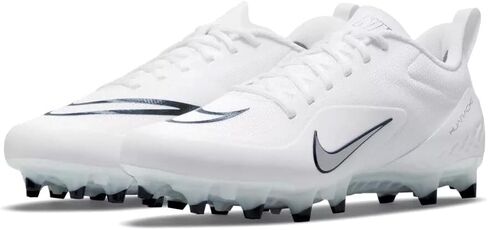 Nike Alpha Huarache 8 Pro CW4439-110 White/Pure Platinum/Wolf Grey Men's Lacrosse Cleats in Saudi Arabia