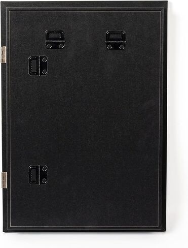 8x12 Kids Artwork Frame Changeable Solid Wood Wall Hanging Picture/Diamond Painting Horizontal or Vertical (Black) in Saudi Arabia