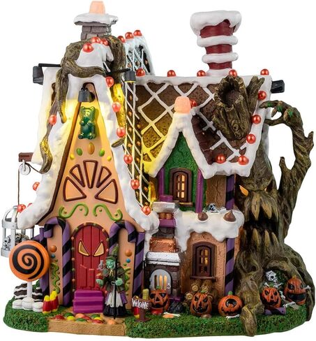 Lemax The Candy Witch Cottage، يعمل بالبطارية (4.5 فولت) #45204 in Saudi Arabia