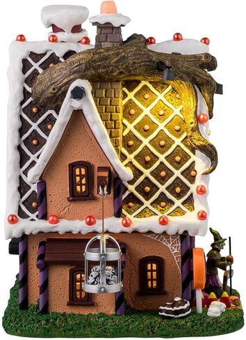 Lemax The Candy Witch Cottage، يعمل بالبطارية (4.5 فولت) #45204 in Saudi Arabia