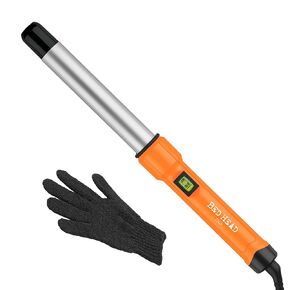 Bed Head Curlipops Clamp-Free Curling Wand Iron | For Loose Curls and outragious body (1 in)