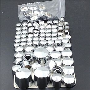 XKMT-Black Bolts Toppers Caps Compatible With 2000-2005 2006 Harley Davidson Softail Twin Cam [B00YWCUHK0]