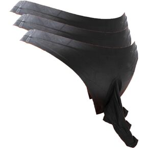 Mona's Choice Stretchy Mens Ice Silk Bikini Briefs with Pouch or Sheath/Mens Panties in Kuwait