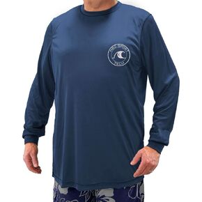 Big & Tall Men's Long Sleeve Swim Shirt - Loose Fit