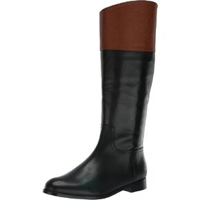 Lauren Ralph Lauren Women's Justine Tall Boot Fashion, Black, 7