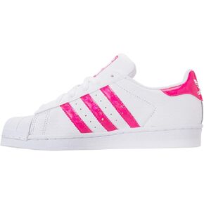 adidas Originals Kids SuperstarWhite/Night Sky/White 5.5 Big Kid M