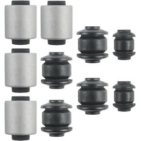 AUTOKAY Rear Lateral Upper Lower 1203864 and Rear Arm Bushing Set of 10 for Toyota 4Runner 96-02 Replace 1203865 1203866