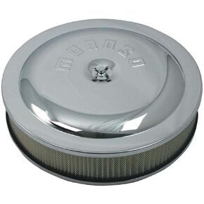 Moroso 65910 Steel Chrome Air Cleaner Kit, 14" x 3"