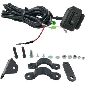 Winch Rocker Thumb Switch with Mounting Bracket Handle Bar Control Switch 12V in Saudi Arabia