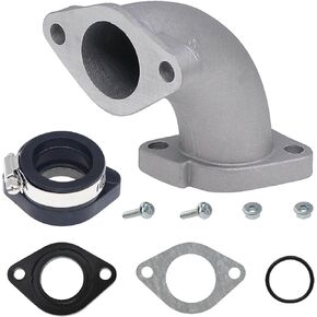 Intake Manifold Pipe 26mm Carburetor Rubber Mainfold Adapter Kits Fit for VM22 VM24 PE24 PE26 PE28 125cc 140cc 150cc 155cc 160cc Lifan YX Pit Dirt Bike