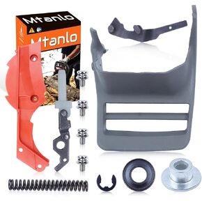 غطاء مقبض فرامل السلسلة E-Clip مناسب لـ Husqvarna 362 365 371 372 372XP 503637601، مقبض فرامل الحماية الأمامية، غطاء الفرامل، زنبرك الفرامل، زنبرك الصدمات بمقبض خلفي، غسالة القابض in Kuwait