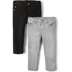 The Children's Place Baby Boys' Single and Toddler Multipack Basic Skinny Jeans