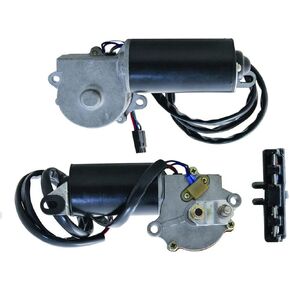 New Front Windshield Wiper Motor Compatible With Jeep CJ5 CJ7 CJ8 & AMC Willys 4 Wire Plug 1983 1984 1985 1986 83 84 85 86 Chrysler 5763696