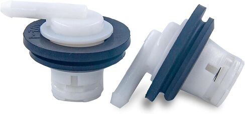 فتحة خزان الوقود مع حلقة معدنية متوافقة مع Ford 1980-1996 F150 F250، 1980-1997 F350 Thunderbird (عبوة من قطعة واحدة) in Saudi Arabia