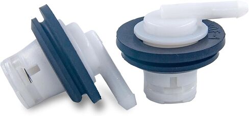 فتحة خزان الوقود مع حلقة معدنية متوافقة مع Ford 1980-1996 F150 F250، 1980-1997 F350 Thunderbird (عبوة من قطعة واحدة) in Saudi Arabia