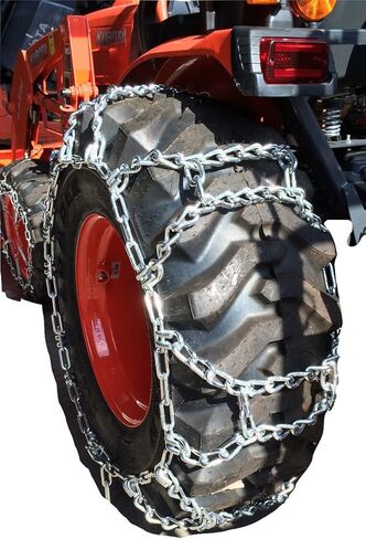 TireChain.com 14.9-38, 14.9 38 Duo Grip Tractor Tire Chains Set of 2 in Saudi Arabia