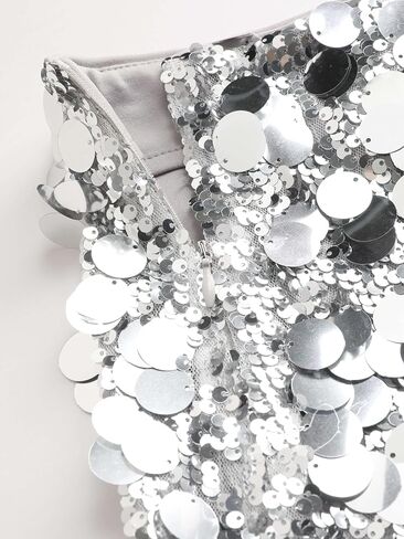 CIDER Sequin Mid Waist Mini Skirt in Saudi Arabia