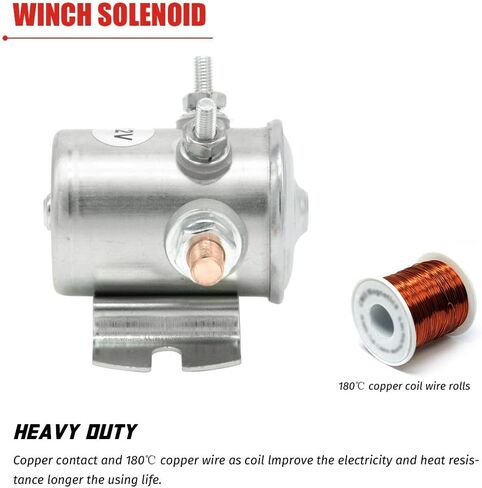 Continuous Duty Solenoid Relay Nickel-Plating For Golf Carts,Winch, Marine In Rush 12VDC Max 300A Replaces # 70-111224, 3635820, 1114208, 1114218, 1114223, 1114534, 1114547 in Saudi Arabia