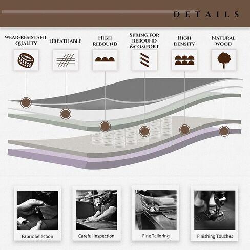 كرسي مريح للمكتب التنفيذي من COLAMY مع جلد سميك مربوط، ومساند للذراعين قابلة للطي، ارتفاع خلفي قابل للتعديل وإمالة للعمل والدراسة والألعاب in Kuwait