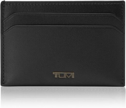 TUMI - Nassau Slim Card Case - Slim Wallet Card Holder for Men & Women - Thin Wallet - Soft Nappa Leather Material in Saudi Arabia