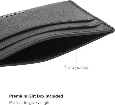 TUMI - Nassau Slim Card Case - Slim Wallet Card Holder for Men & Women - Thin Wallet - Soft Nappa Leather Material in Saudi Arabia