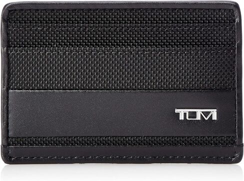 TUMI - Nassau Slim Card Case - Slim Wallet Card Holder for Men & Women - Thin Wallet - Soft Nappa Leather Material in Saudi Arabia
